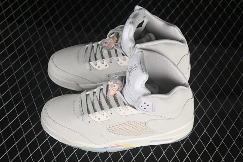 All categories Air Jordan Jordan series basketball shoes Air Jordan 5 Air Jordan 5 Retro "Light Orewood Brown" AJ5 Joe 5 Year of the Snake Limited HF3183-001